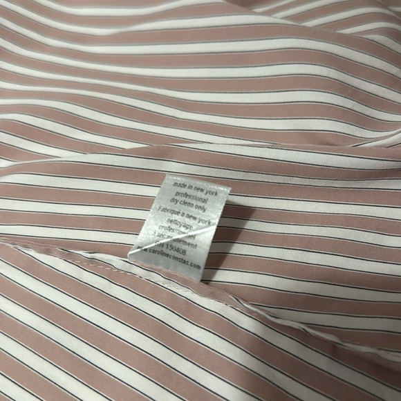 CAROLINE CONSTAS Striped Blouse with Balloon Sleeves Size XS - Picture 5 of 5